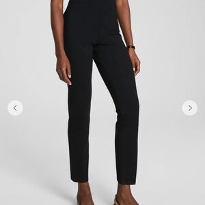 SPANX Black Slim Straight Leg Pant